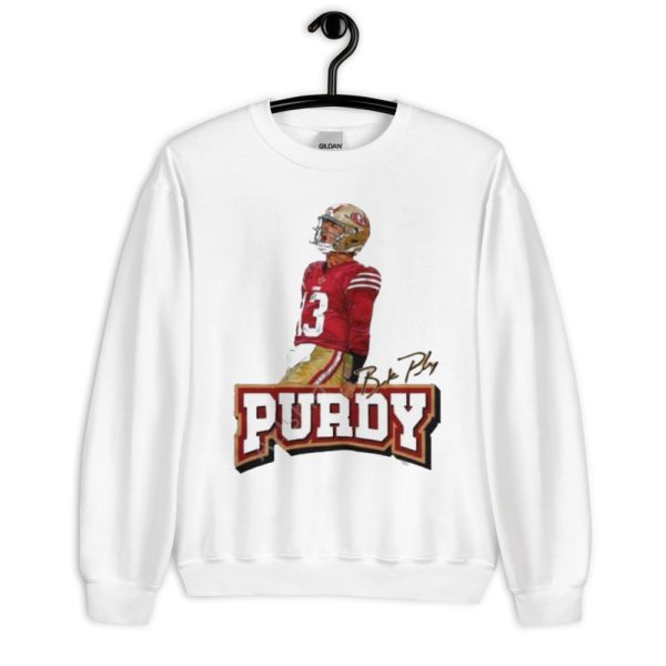 13 Brock Purdy Gift For Fans T-Shirt - Unisex Heavy Blend Crewneck Sweatshirt-2