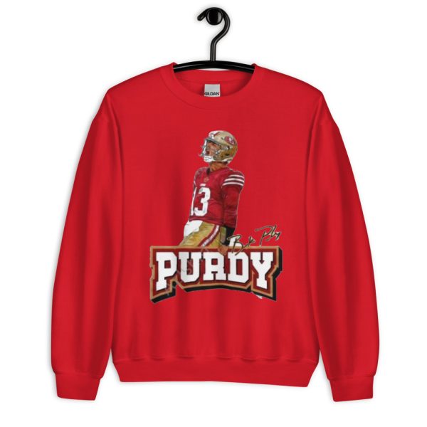 13 Brock Purdy Gift For Fans T-Shirt - Unisex Heavy Blend Crewneck Sweatshirt