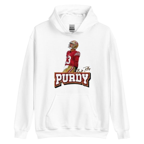 13 Brock Purdy Gift For Fans T-Shirt - Unisex Heavy Blend Hooded Sweatshirt