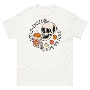 Dead Inside But Spiced Fall shirt Dead Inside Halloween T-Shirt - 500 Men’s Classic Tee Gildan