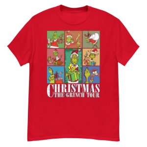 Grinch Christmas The Era Tour T-Shirt - G500 Men’s Classic T-Shirt-1