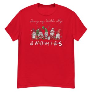 Happy Hallothanksmas Gnomes Merry Christmas Sweatshirt T-Shirt Hoodies - G500 Men’s Classic T-Shirt-1