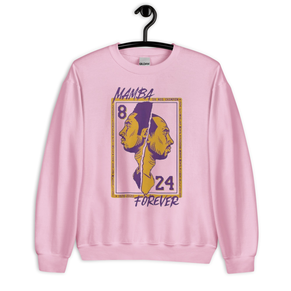 Mamba 8 & 24 Kobe Bryant Forever Shirt - Unisex Heavy Blend Crewneck Sweatshirt-1