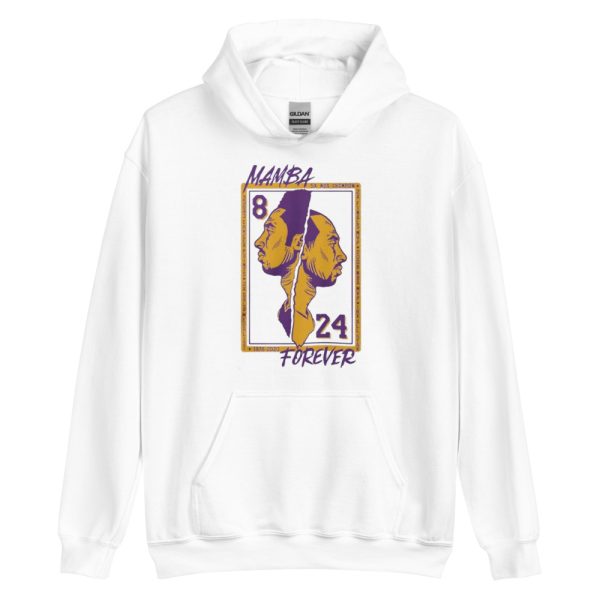 Mamba 8 & 24 Kobe Bryant Forever Shirt - Unisex Heavy Blend Hooded Sweatshirt