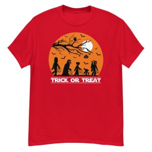 Trick Or Treat Star Wars Halloween Moon Light T-Shirt - G500 Men’s Classic T-Shirt-1
