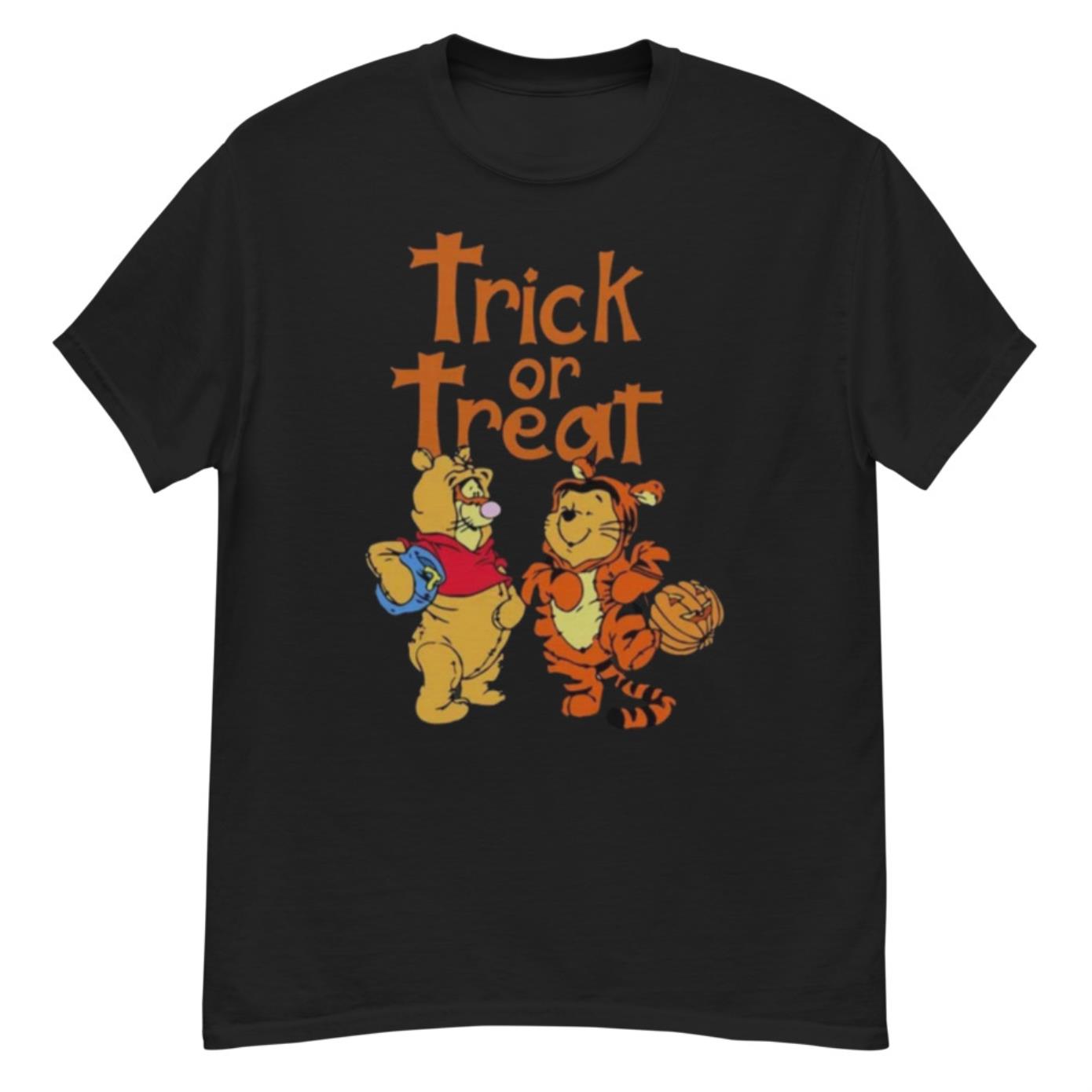 Winnie The Pooh Trick or Treat Halloween Shirt Product Photo 2