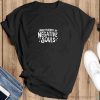 Unbothered By Negative Souls Unapologetic Black Cute Girl Shirt - Black T-Shirt