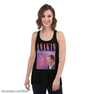 Anakin Skywalker Retro Graph Shirt Gift For Fans - Women's Flowy Racerback Tank