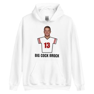 Brock Purdy Big Cock Brock 13 San Francisco Football Shirt - Unisex Heavy Blend Hooded Sweatshirt