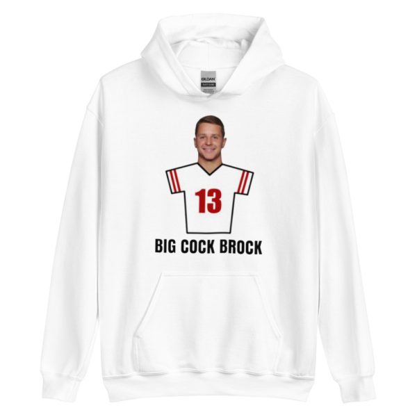 Brock Purdy Big Cock Brock 13 San Francisco Football Shirt - Unisex Heavy Blend Hooded Sweatshirt