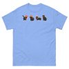 Christmas Cat Lovely T-Shirt - 500 Men’s Classic Tee Gildan-1