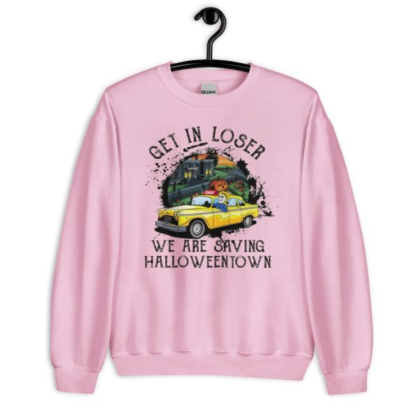 Get In Loser We are Saving Halloween Town Vintage HallowenTown Est 1998 Sweatshirt - Unisex Heavy Blend Crewneck Sweatshirt-1