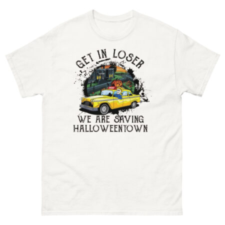 Get In Loser We are Saving Halloween Town Vintage HallowenTown Est 1998 Sweatshirt - 500 Men’s Classic Tee Gildan