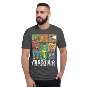 Grinch Christmas The Era Tour T-Shirt - Short Sleeve T-Shirt-1