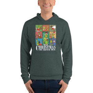 Grinch Christmas The Era Tour T-Shirt - Unisex Fleece Pullover Hoodie-1