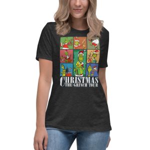 Grinch Christmas The Era Tour T-Shirt - Women's Relaxed Short Sleeve Jersey Tee-1