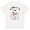 Halloween Ghost Boo Jee Spooky Ghost T-Shirt - 500 Men’s Classic Tee Gildan