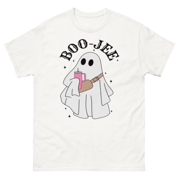 Halloween Ghost Boo Jee Spooky Ghost T-Shirt - 500 Men’s Classic Tee Gildan