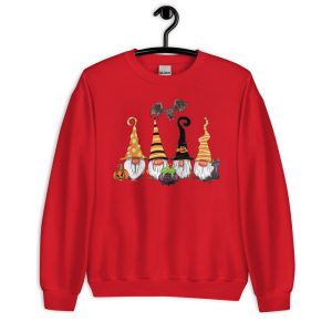 Halloween Gnomes Halloween Party Christmas T-Shirt - Unisex Heavy Blend Crewneck Sweatshirt