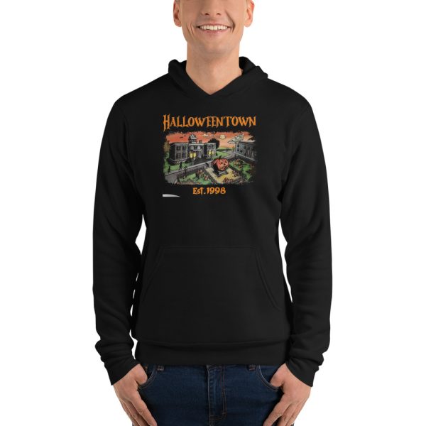 Halloweentown Est 1998 Halloweentown University T-Shirt - Unisex Fleece Pullover Hoodie