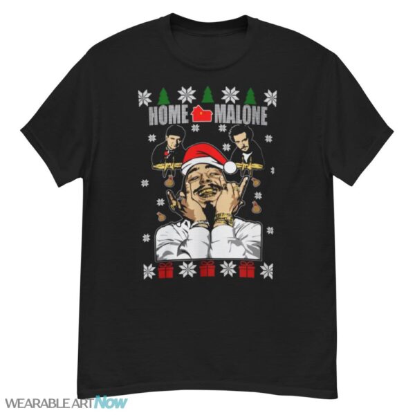 Home Malone Ugly Christmas Sweater Hilarious Post Malone Inspired T-Shirt - G500 Men’s Classic T-Shirt