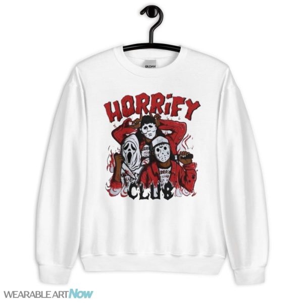 Horrify Club Halloween 2023 Shirt - Unisex Heavy Blend Crewneck Sweatshirt