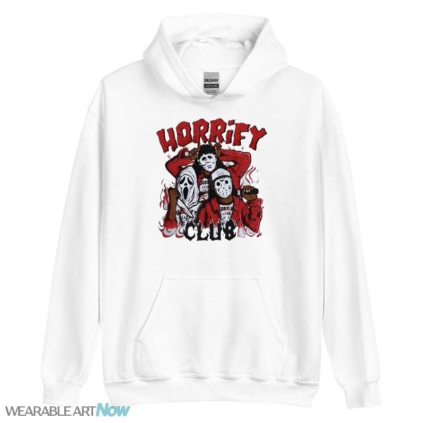 Horrify Club Halloween 2023 Shirt - Unisex Heavy Blend Hooded Sweatshirt