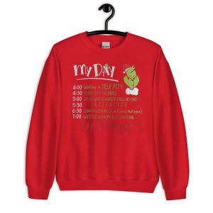 I'm Booked Grinch My Day The Grinch Funny Shirt - Unisex Crewneck Sweatshirt-1