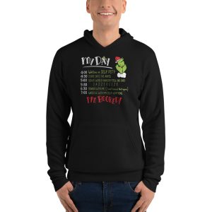 I'm Booked Grinch My Day The Grinch Funny Shirt - Unisex Fleece Pullover Hoodie