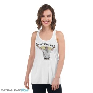 Jim Lahey I Am The Liquor Funny T-Shirt - Women's Flowy Racerback Tank