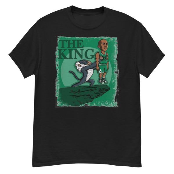 Jordan Travis Tiger King Shirt Jordan 1 Celtic Lucky Green Shirt The Goat King Shirt - G500 Men’s Classic T-Shirt