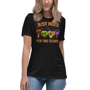 Just Here For The Treats Shirt Product Photo 6