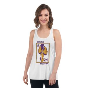 Mamba 8 & 24 Kobe Bryant Forever Shirt - Women's Flowy Racerback Tank