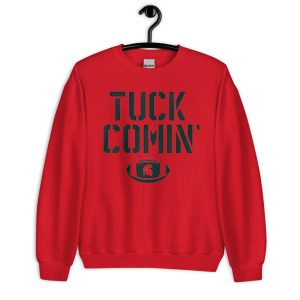 Mel Tucker Tuck Comin Michigan State Shirt - Unisex Heavy Blend Crewneck Sweatshirt