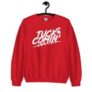 Michigan State University Tuck Comin’ Shirt - Unisex Crewneck Sweatshirt-1