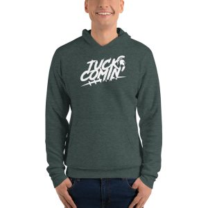 Michigan State University Tuck Comin’ Shirt - Unisex Fleece Pullover Hoodie-1