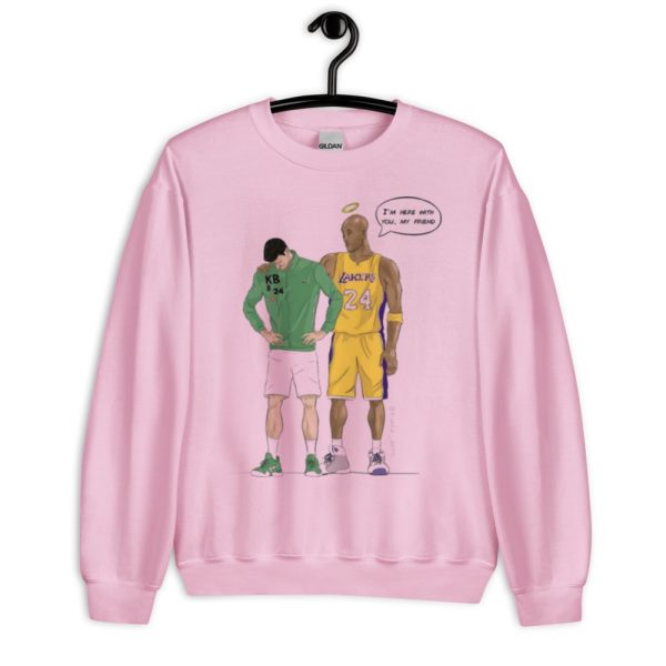 Novak Djokovic Happy birthday Kobe Bryant 2022 Memories shirt - Unisex Heavy Blend Crewneck Sweatshirt-1