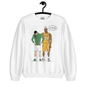 Novak Djokovic Happy birthday Kobe Bryant 2022 Memories shirt - Unisex Heavy Blend Crewneck Sweatshirt-2