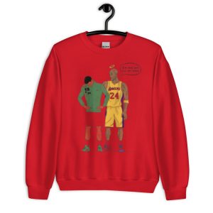 Novak Djokovic Happy birthday Kobe Bryant 2022 Memories shirt - Unisex Heavy Blend Crewneck Sweatshirt