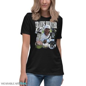 Odell Beckham Jr Travis Hunter T-Shirt - Women's Relaxed Short Sleeve Jersey Tee