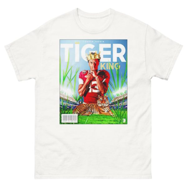 Official jordan Travis tiger King shirt - 500 Men’s Classic Tee Gildan