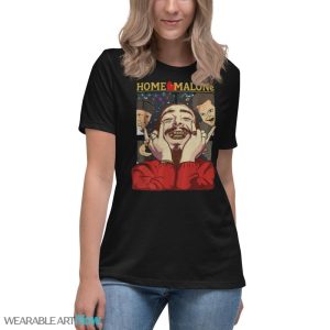 Official Post Malone Home Malone T-Shirt - Women's Relaxed Short Sleeve Jersey Tee