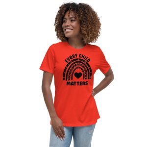 Orange Shirt Day Every Child Matters Shirt Inspirational Rainbow And Heart Shirt Product Photo 2