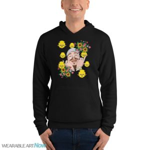 Post Malone Sunflower Gift For Fans T-Shirt - Unisex Fleece Pullover Hoodie