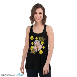 Post Malone Sunflower Gift For Fans T-Shirt - Women's Flowy Racerback Tank