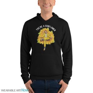 Post Malone T-Shirt Concert Fan Merch Sunflower Post Malone - Unisex Fleece Pullover Hoodie