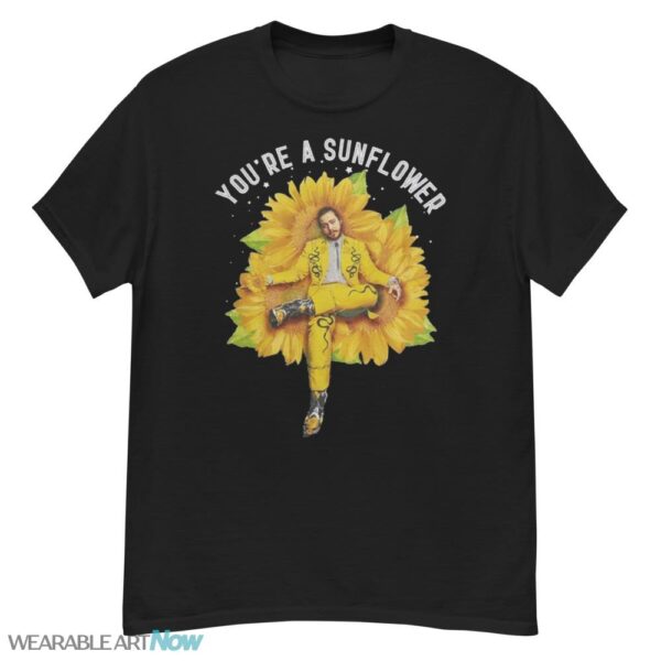 Post Malone T-Shirt Concert Fan Merch Sunflower Post Malone - G500 Men’s Classic T-Shirt