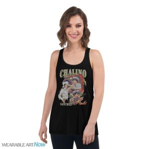 Retro Chalino Sanchez Shirt -Chalino Sanchez - Women's Flowy Racerback Tank