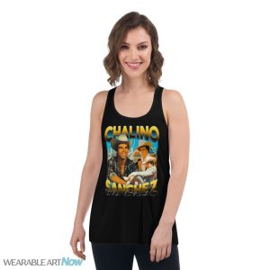 Retro Chalino Sanchez Shirt Gift For Fans - Women's Flowy Racerback Tank