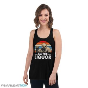 Retro Mr Haley I Am The Liquor T-Shirt - Women's Flowy Racerback Tank